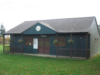 Pic 49. 10.8m x 7.2m Cricket Pavilion with natural slate roof